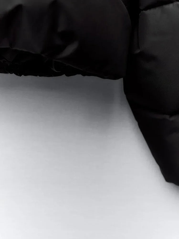 Mia – Black Puffer Jacket for Women - Stylish & Warm | Winter Coat